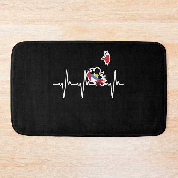 Item preview, Antigua and Barbuda Pride Antiguan Barbudan DNA Heartbeat designed and sold by QueenOfPrint.