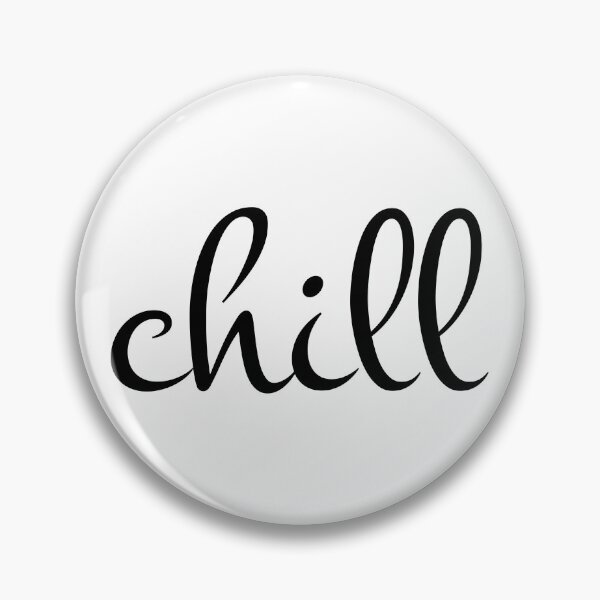 Item preview, "chill" written an elegant handwritten font designed and sold by BunchOfWords.