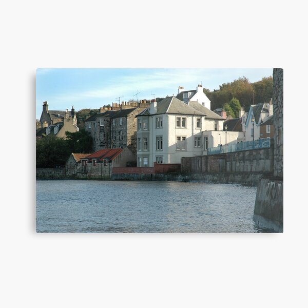 Waterfront houses in South Queensferry Metal Print