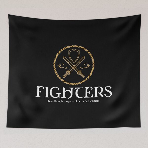 Item preview, Fighter Fighters Tabletop RPG Addict designed and sold by pixeptional.