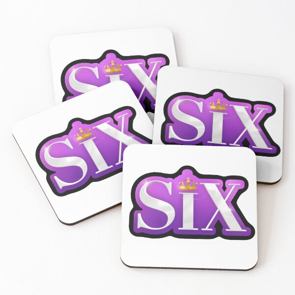 Item preview, Six The Musical Logo Sticker by bwaybythebay designed and sold by Brooke’s Broadway Stickers.
