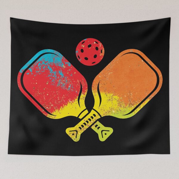 Artikelvorschau, Pickleball Paddel und Ball entworfen und verkauft von BeaSchoney.