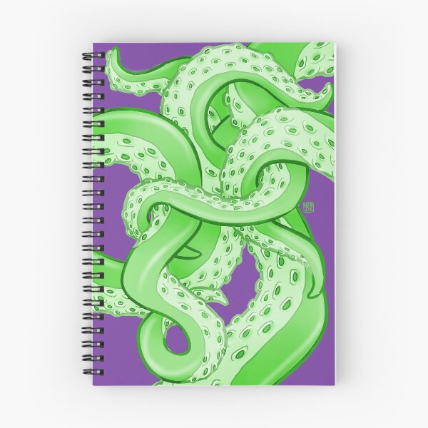 Item preview, Tentacles - Green designed and sold by virvart.