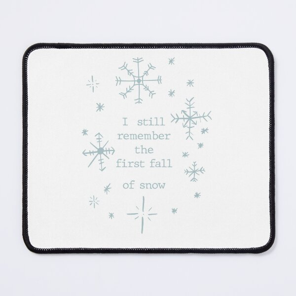 Item preview, All Too Well - I still remember the first fall of snow designed and sold by clubbanana.