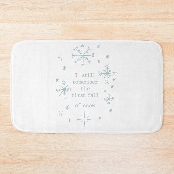 Item preview, All Too Well - I still remember the first fall of snow designed and sold by clubbanana.
