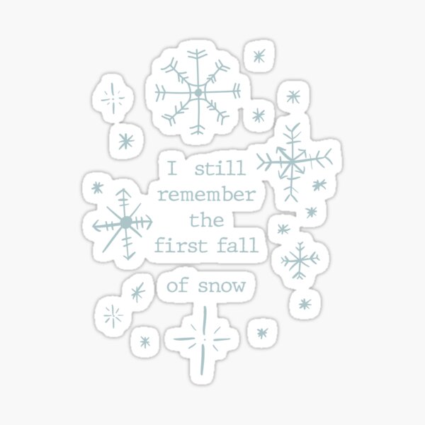 My First Snow Stickers 12x12 - 840310203360