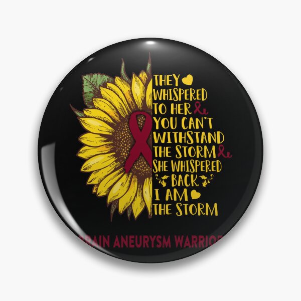 Item preview, Brain Aneurysm Warrior - I AM THE STORM  designed and sold by EdithShop59.