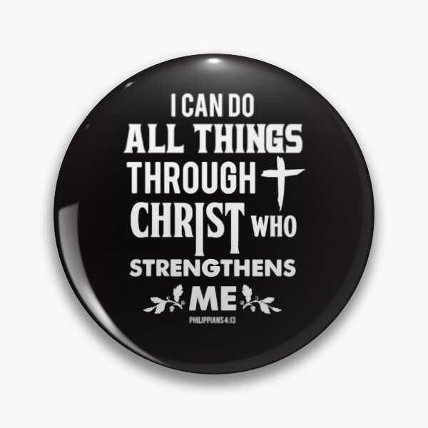 Item preview, All Things Through Jesus Christ Who Strengthens Me designed and sold by Rowena Jones.