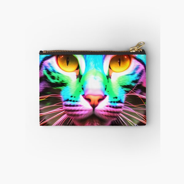 Item preview, Neon Cat - Modern Digital Art designed and sold by Ai-michiart.