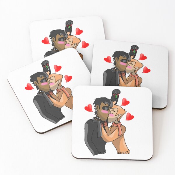 Item preview, F X N Mistletoe Kiss (Alphabet Lore AU) designed and sold by DarkDragonDeception - Claudia.
