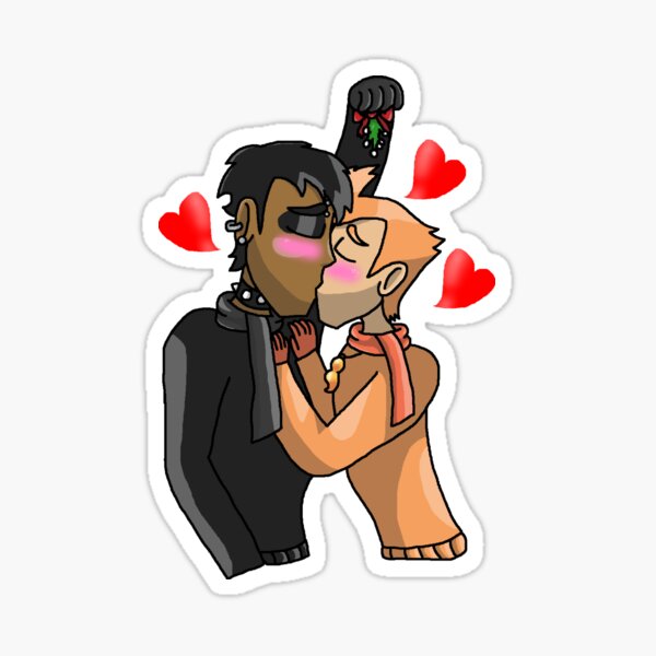 F X N Mistletoe Kiss (Alphabet Lore AU) Sticker for Sale by Deception The  Shadow Dragon