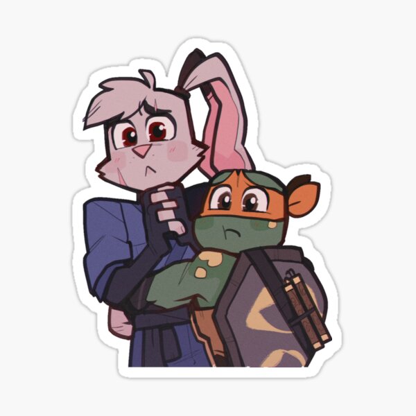 Mikey and Rise! Usagi 2 Sticker