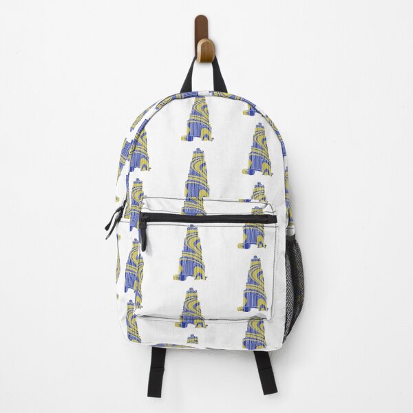 Item preview, Blue and yellow groovy - Cathedral of Learning designed and sold by marnilauren.