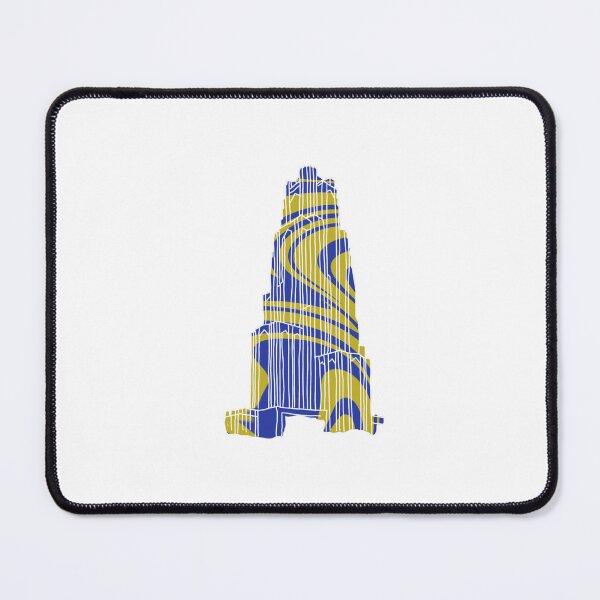 Item preview, Blue and yellow groovy - Cathedral of Learning designed and sold by marnilauren.