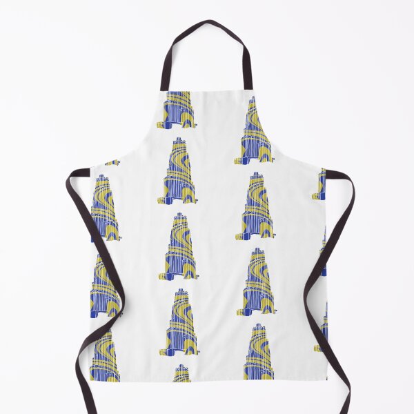 Item preview, Blue and yellow groovy - Cathedral of Learning designed and sold by marnilauren.