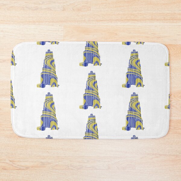 Item preview, Blue and yellow groovy - Cathedral of Learning designed and sold by marnilauren.