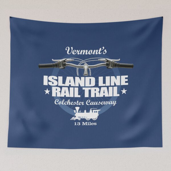 Item preview, Island Line Rail Trail (H2) designed and sold by curranmorgan.