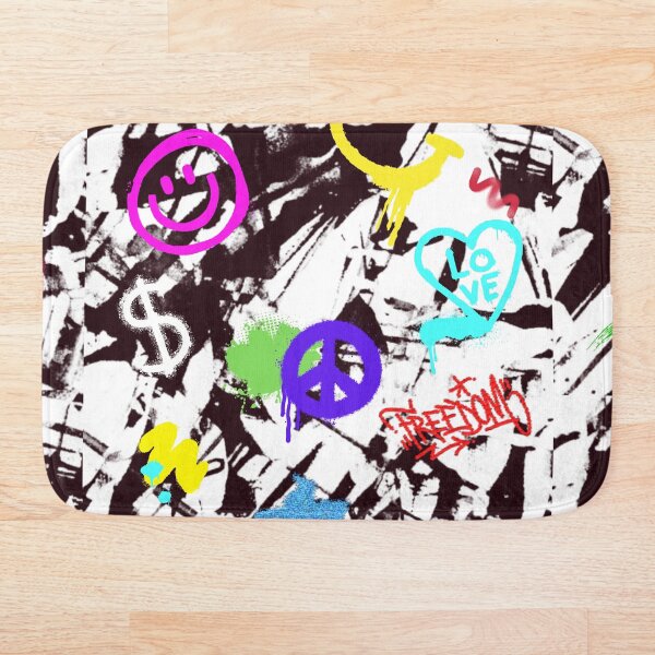 Item preview, Graffiti Grunge Colorful Patterned Design designed and sold by RagWeasel.