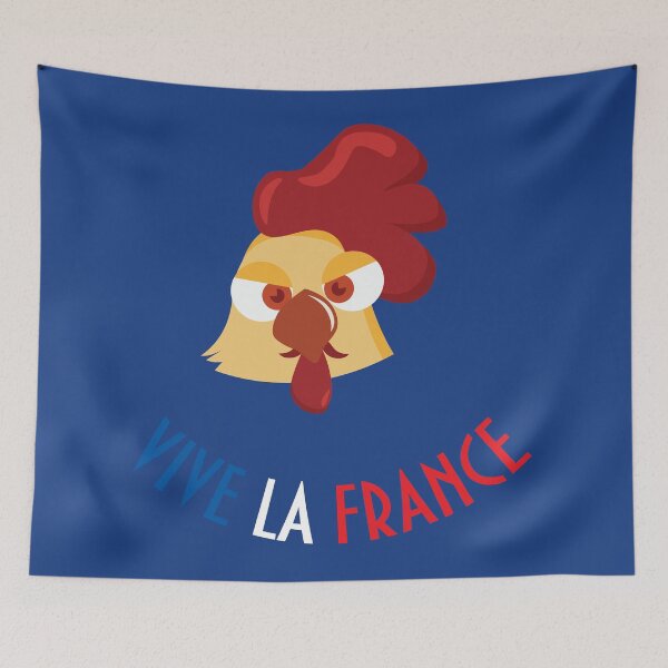 Item preview, Vive la France Rooster designed and sold by tatadonets.