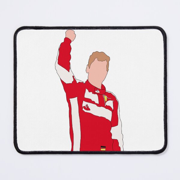 Item preview, Sebastian Vettel 2015-2020 designed and sold by BookwormSticker.