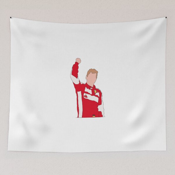 Item preview, Sebastian Vettel 2015-2020 designed and sold by BookwormSticker.