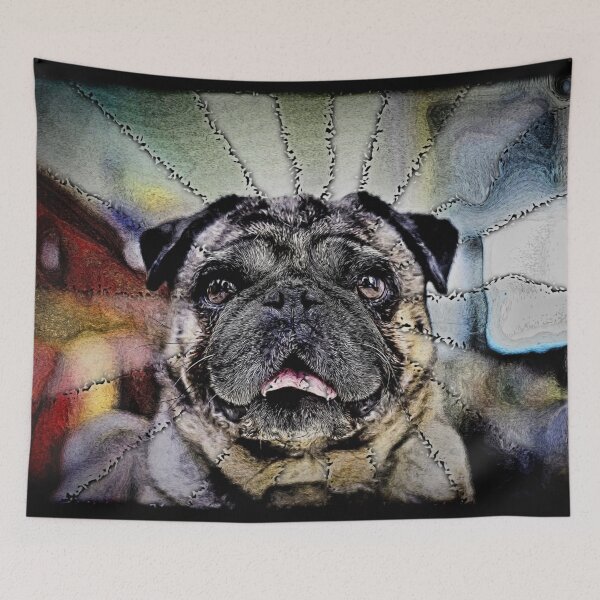Item preview, Hypnotic Gaze - Pug Dog designed and sold by NaturePrints.