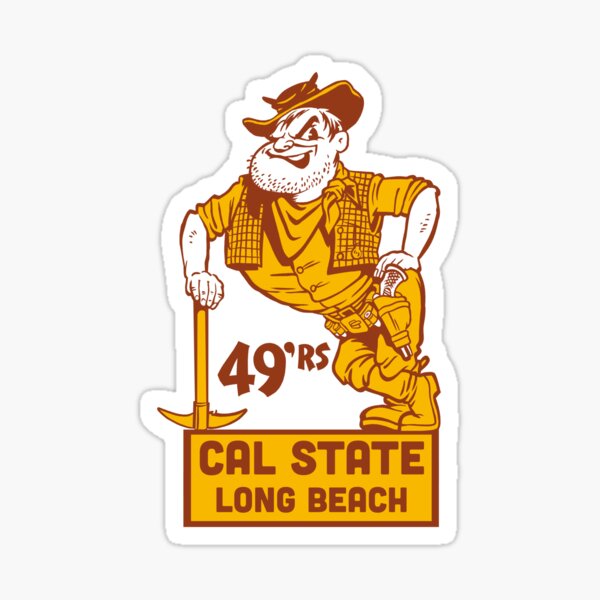 Vintage Cal State Long Beach 49er Mascot Couple - Cal State Long Beach - Mug