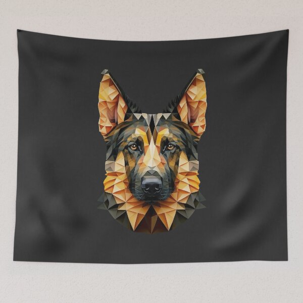 Item preview, German Shepherd Portrait designed and sold by Bondoboxy.