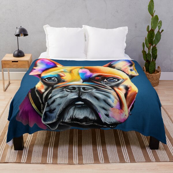 Item preview, French Bulldog Painting designed and sold by mark ashkenazi.
