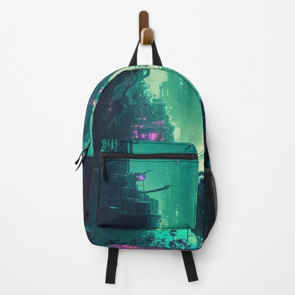 Item preview, Cyberpunk, Fallen to Atlantis designed and sold by AICreateWorlds.