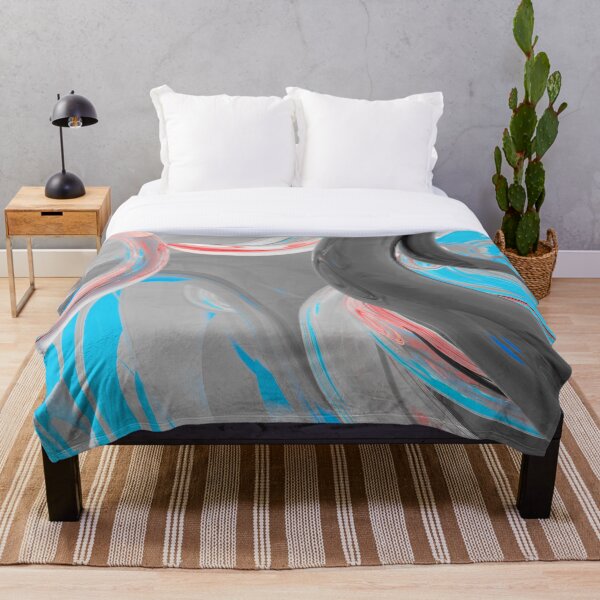 Item preview, Copy of Abstract Acrylic paintings - Blue Ocean Heatwave.  designed and sold by Vivian  Chan.