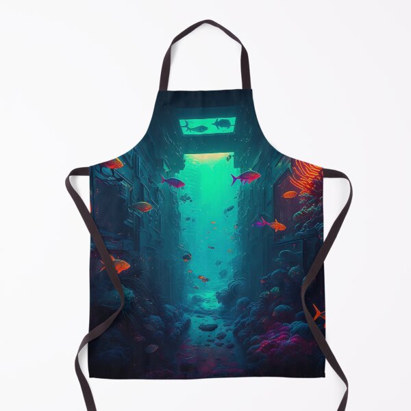 Item preview, Cyberpunk Underwater Biome designed and sold by AICreateWorlds.