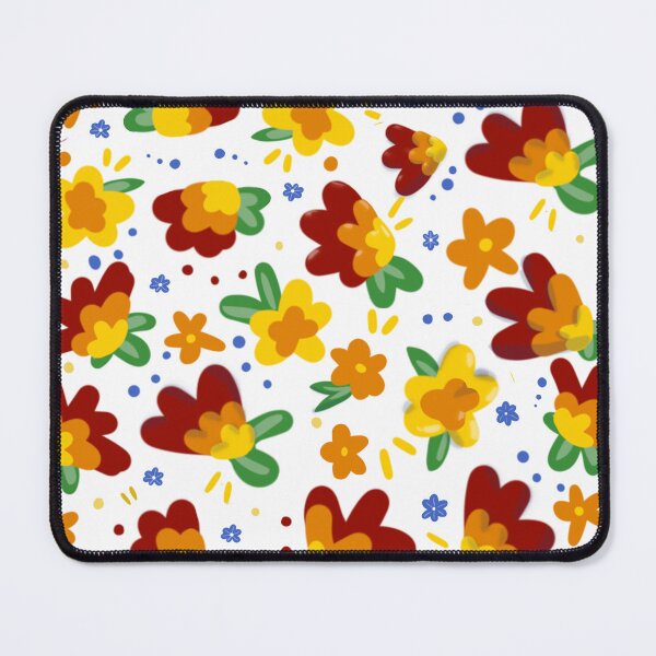 Item preview, Whimsical floral pattern designed and sold by beccainskeep.