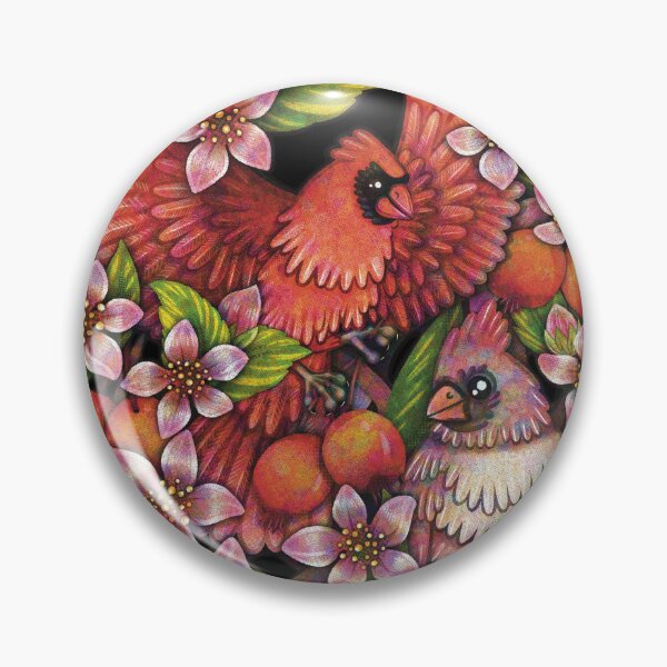 Item preview, Cardinals & Crabapples designed and sold by silveryweb.