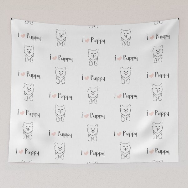 Item preview, I love puppy designed and sold by thewishdesigns.