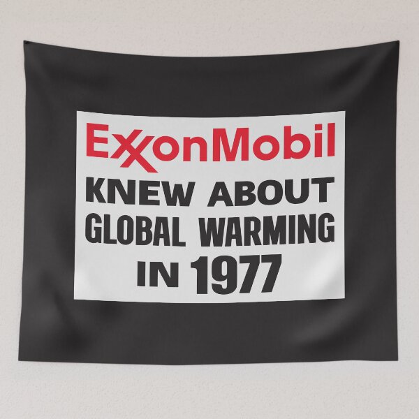 Item preview, Exxon Mobil Knew About Global Warming In 1977 designed and sold by Picket Club.