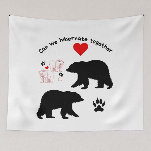 Item preview, Can We Hibernate Together? designed and sold by MacjarrGems.