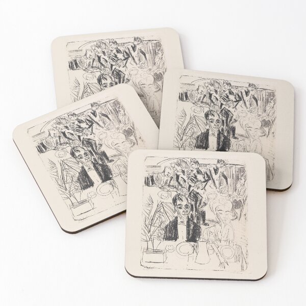 Item preview, Ernst Ludwig Kirchner Dinertafel-Sanatorium  designed and sold by TeeARTHY.