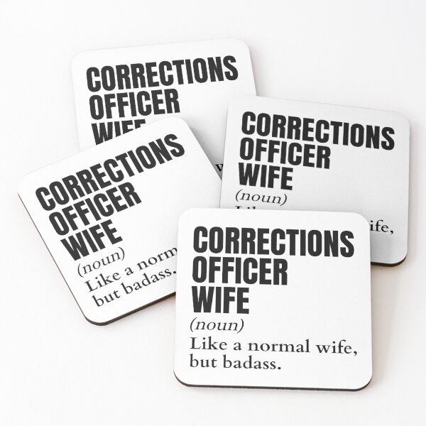 Item preview, Funny Badass Corrections Officer Wife Definition designed and sold by EndlessFreedom.