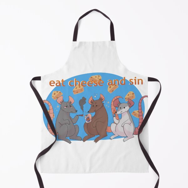 Item preview, Eat cheese and sin designed and sold by CEOofFrogs.