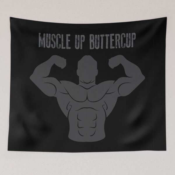 Item preview, Muscle Up Buttercup Body Builder designed and sold by vickylewisphoto.