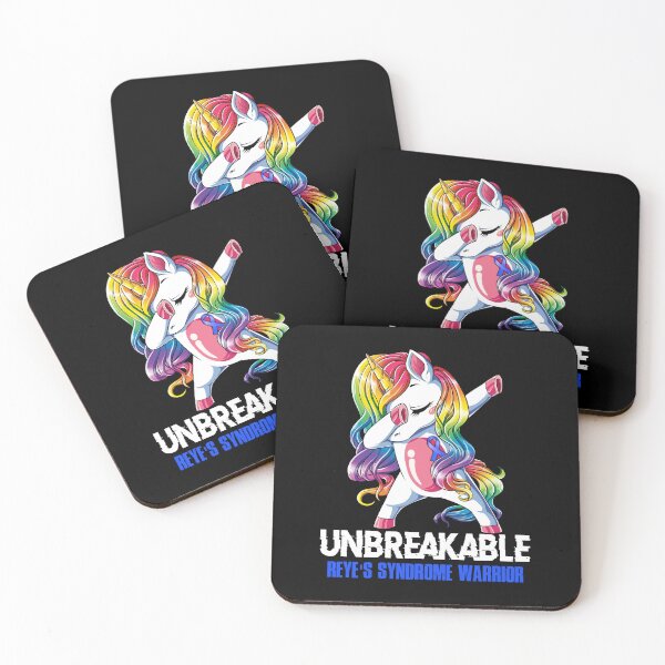 Item preview, Reye's Syndrome Awareness - Unicorn Reye's Syndrome Warrior Ribbon UNBREAKABLE designed and sold by Fernandezf.