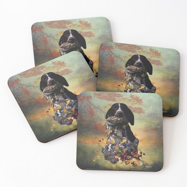 Item preview, German Shorthaired Pointer, Bird hunting designed and sold by TammyHunterArt.