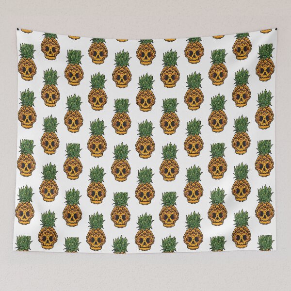 Item preview, Pineapple Skull designed and sold by 8justart socks and more.