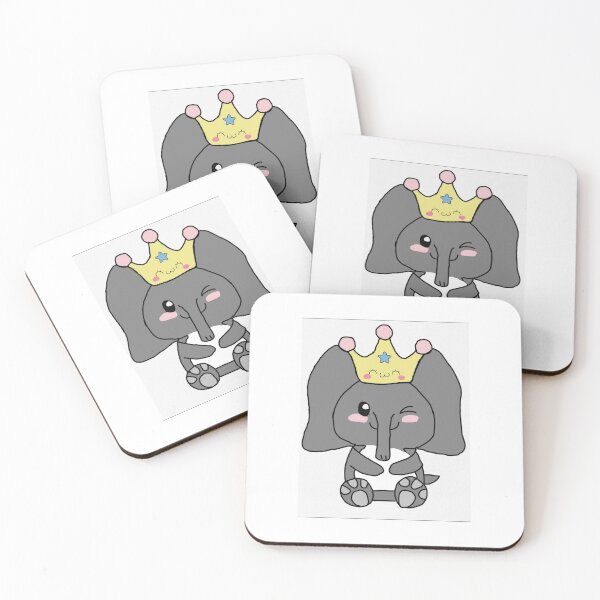 Item preview, Cute Kawaii Elephant  designed and sold by The A's Cute Image Shop.