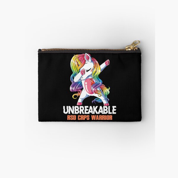 Item preview, RSD CRPS Awareness - Unicorn RSD CRPS Warrior Ribbon UNBREAKABLE designed and sold by Fernandezf.
