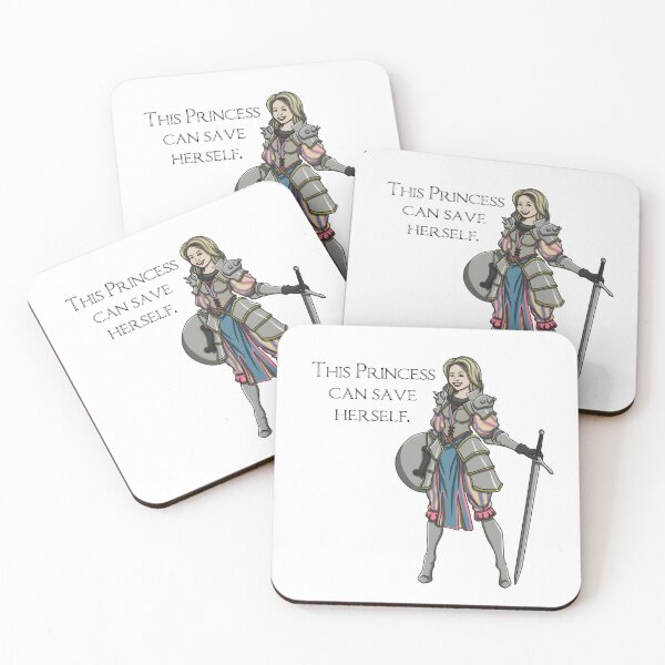 Item preview, This Princess Can Save Herself designed and sold by heyoomimi.