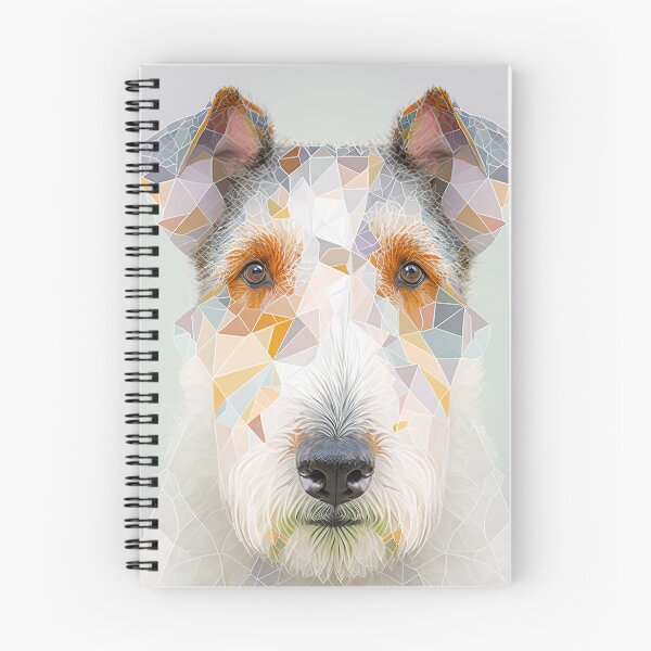 Item preview, A Fractal Design of A Wire Fox Terrier designed and sold by Daniel Leighton.