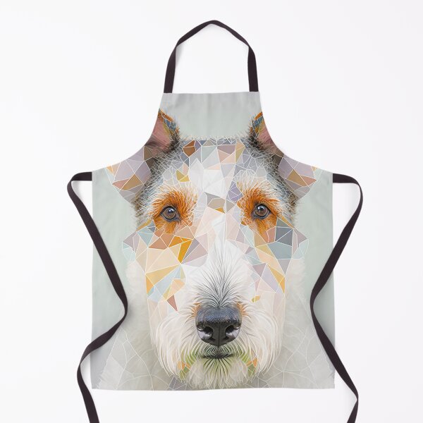 Item preview, A Fractal Design of A Wire Fox Terrier designed and sold by Daniel Leighton.