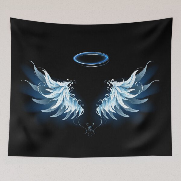 Item preview, Blue Angel Wings ( White wings ) designed and sold by Blackmoon9.